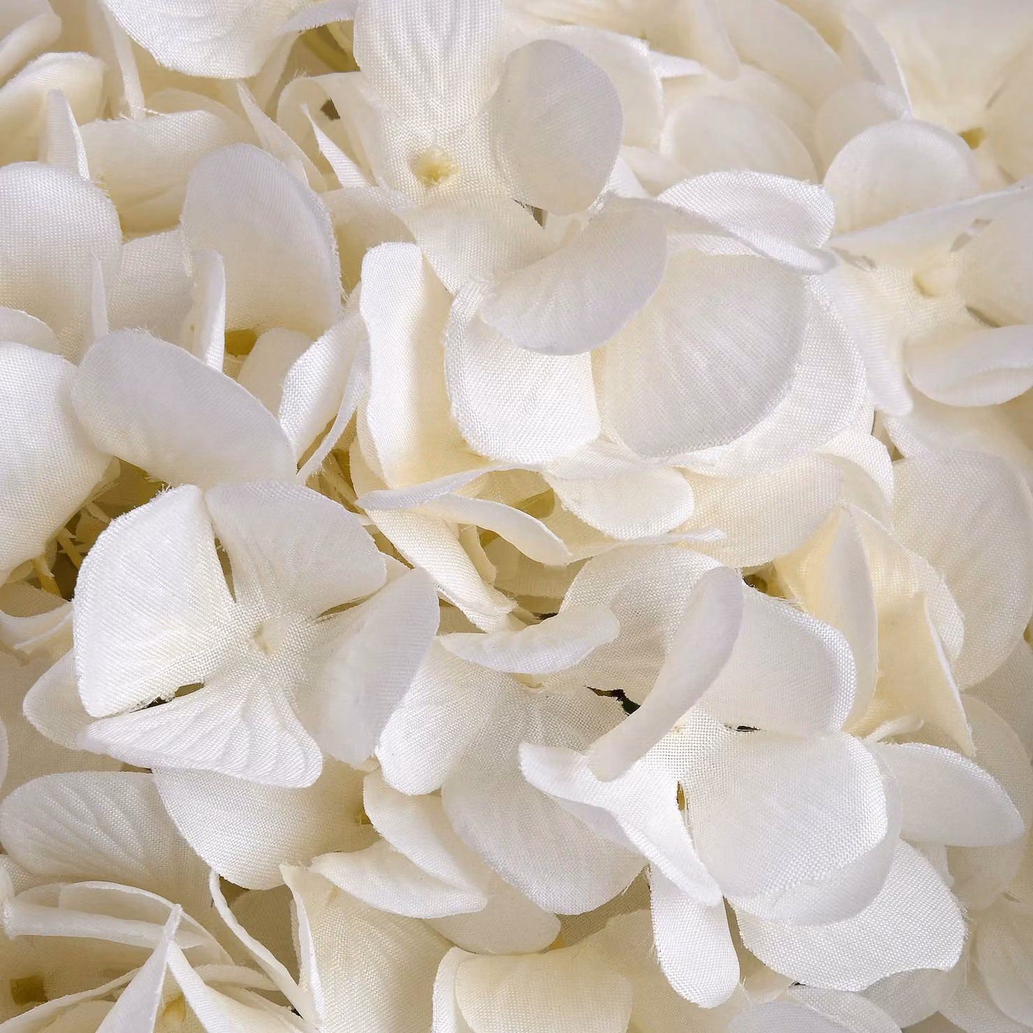 Love Lace White Hydrangea Oversized Artificial Textile Flower – 4