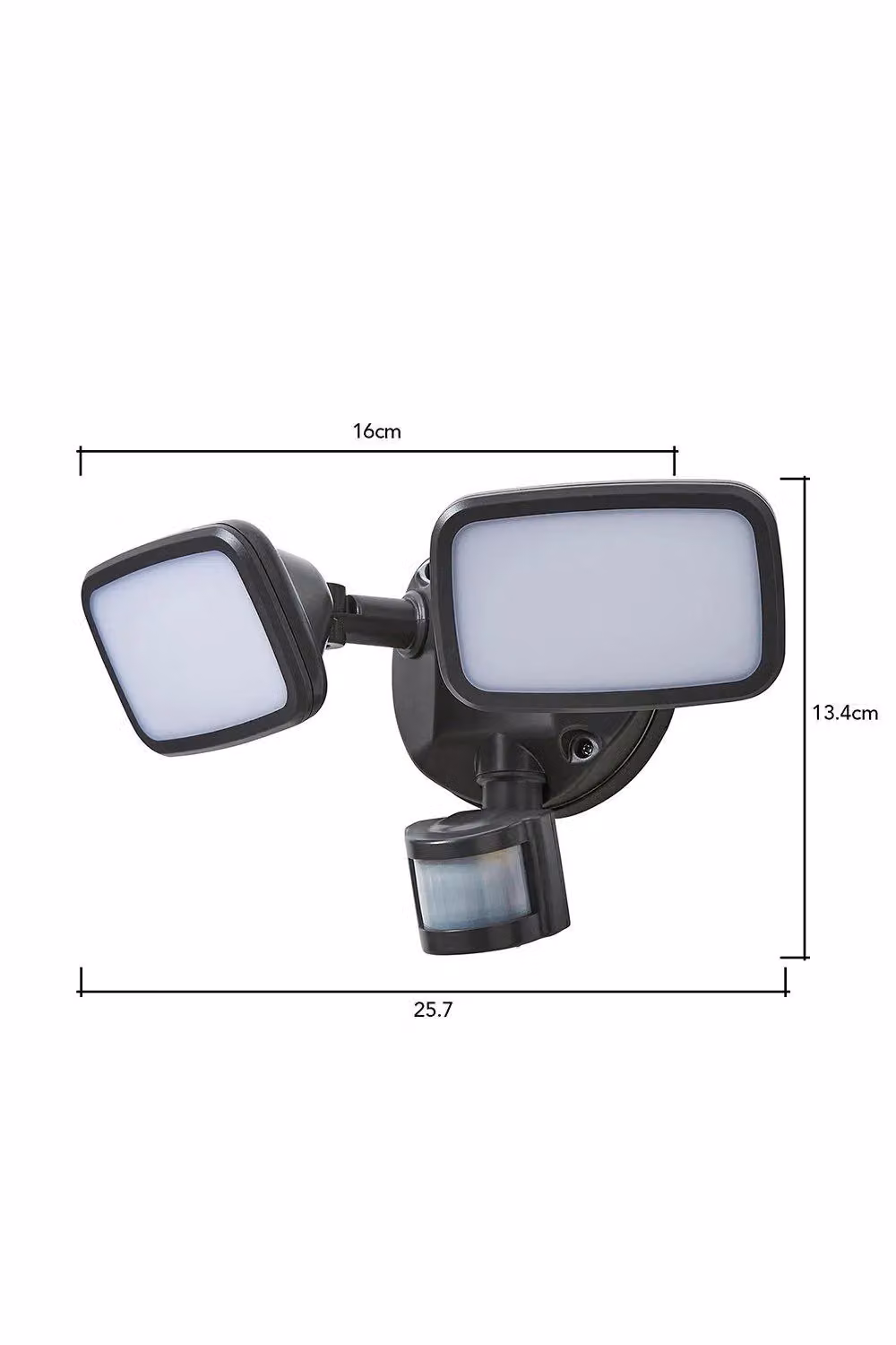 BHS Lighting Twin Wilson Grey Outdoor Flood Light with Motion Sensor – 4