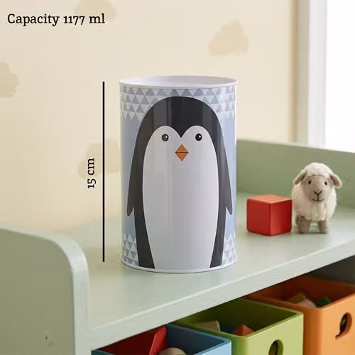 Premier Housewares Parker The Penguin Large Money Tin in Blue – 2