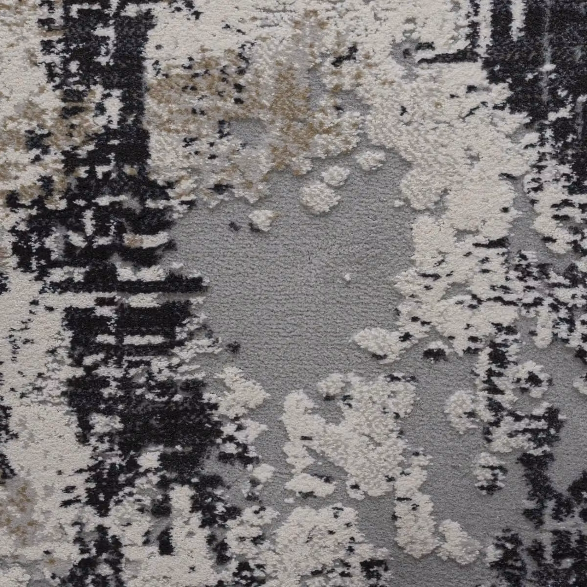 The Rug Shop UK Modern Abstract Grey Machine Woven Stain-Resistant Easy Care Rug, W: 160 cm, D: 230 cm – 2