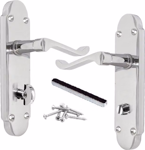 Betley Butterfly Silver Plate Door Handles