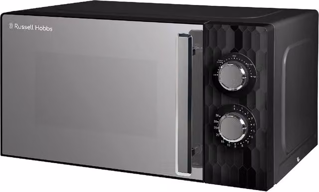 Russell Hobbs RHMM715 Manual Solo Microwave, 17 Litre, 700W, Black – 1