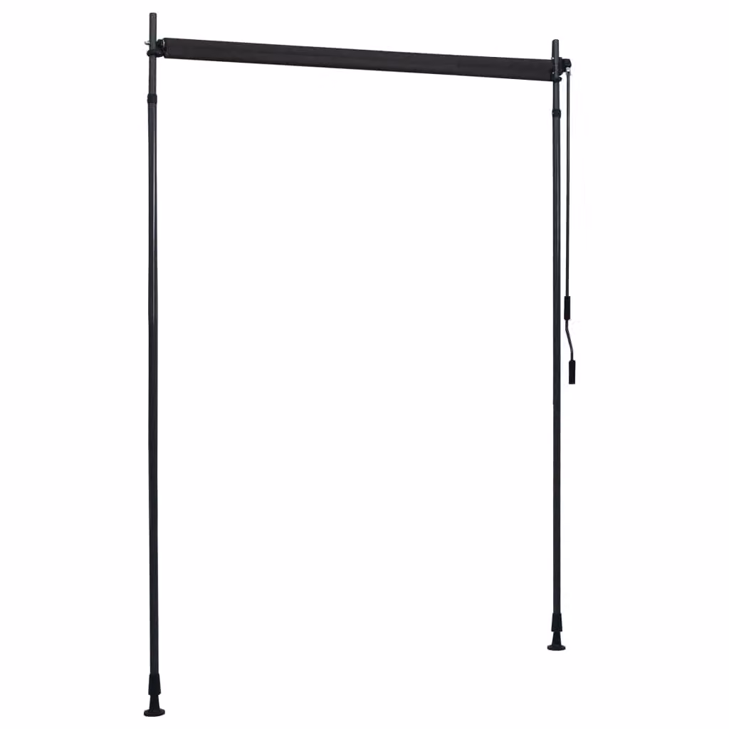 Berkfield Home Outdoor Roller Blind with Crank, Anthracite, W: 150 cm, H: 270 cm – 4