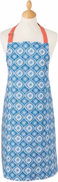 Land & Shore Achill Apron in Blue and Red