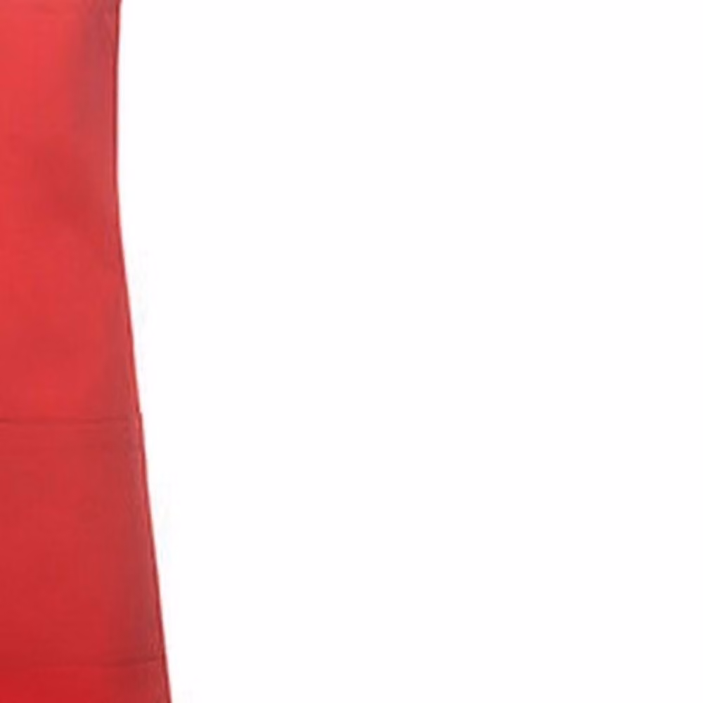 Karlowsky Basic Pocket Buckle Bib Apron in Red – 2