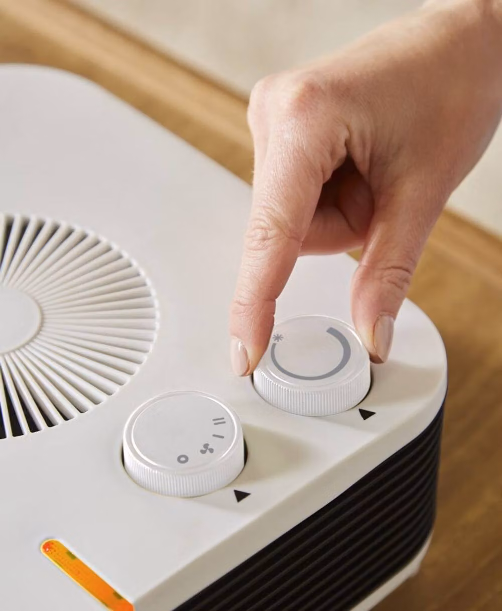 Morphy Richards HeatFlux 2kW Flat Fan Heater in White – 4