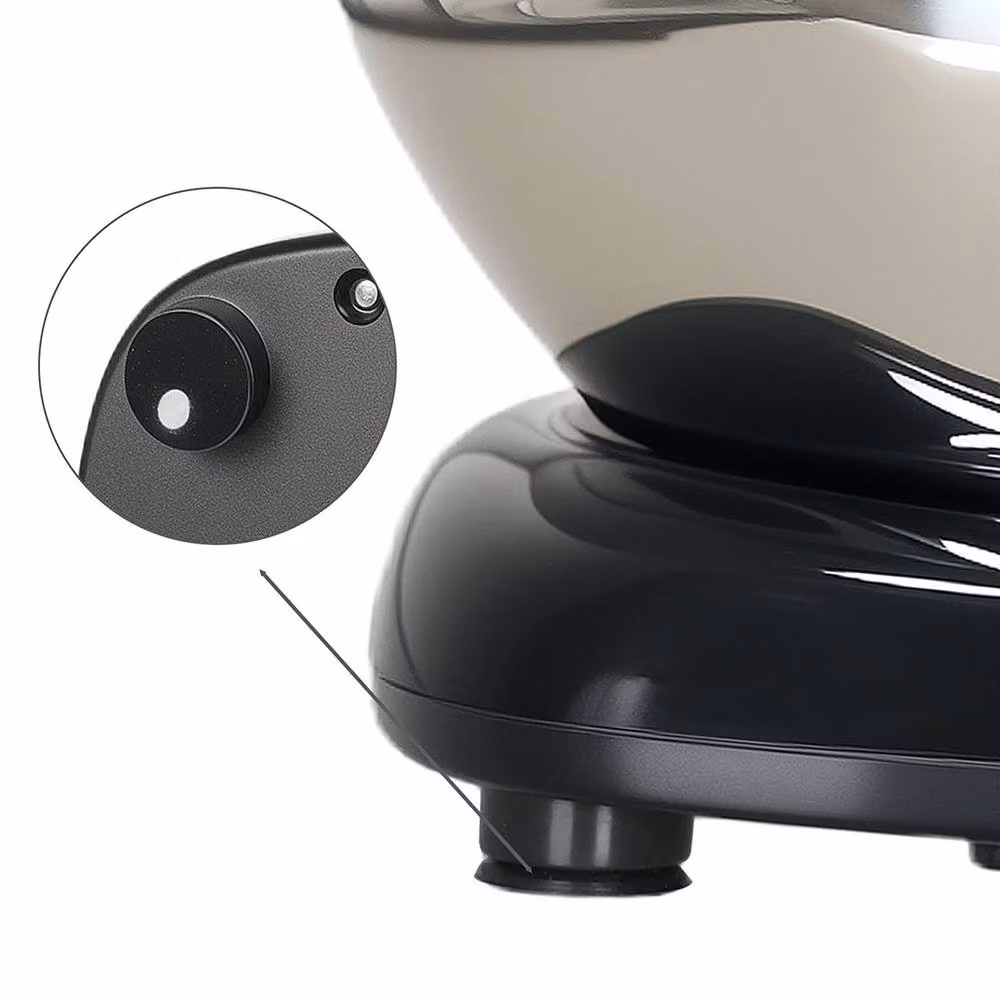 Spector 8L Heavy Duty Stand Mixer in Black with 1400W Motor and 6-Speed Function – 10