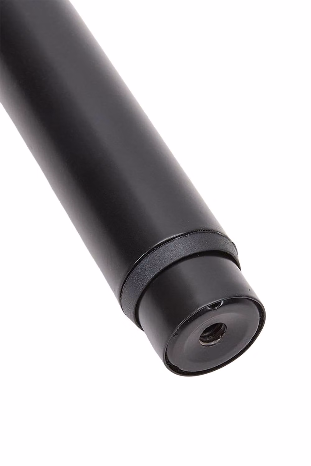 Living and Home Glossy Black Metal Telescopic Curtain Rod with Brackets, Width: 120 cm - 210 cm – 6