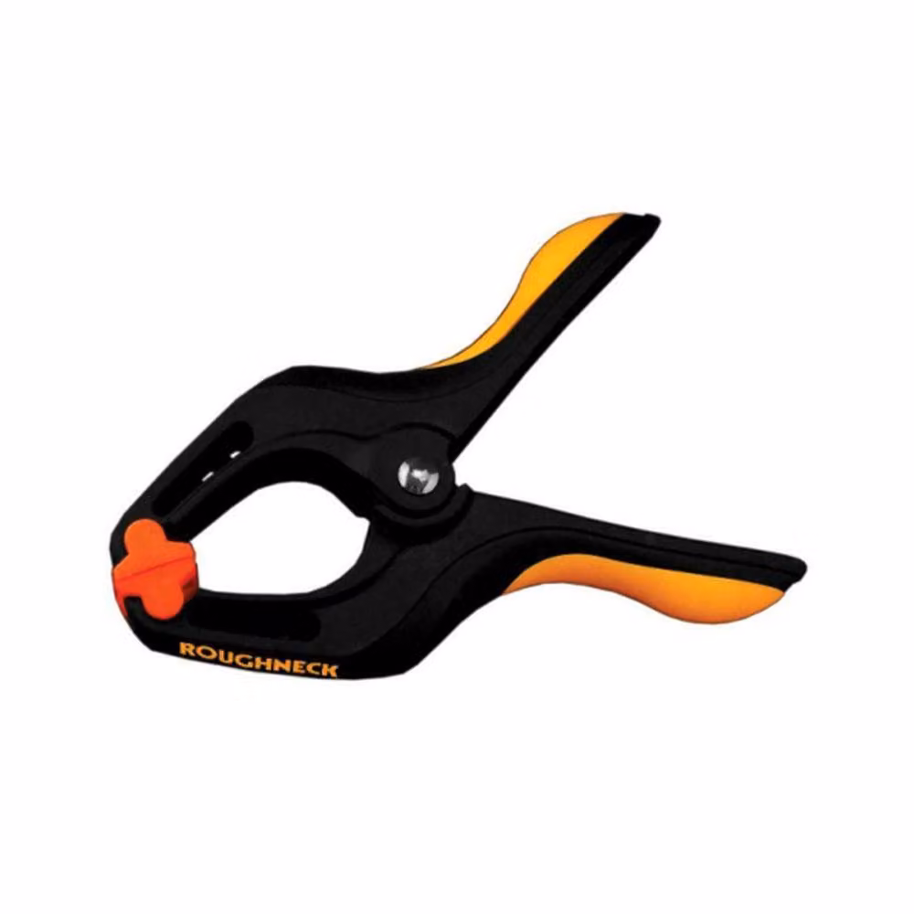Roughneck Heavy-Duty Plastic Hand Clip, 50mm, Black – 2