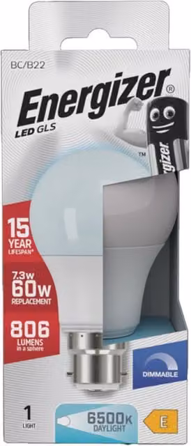Energizer LED GLS Bulb, White