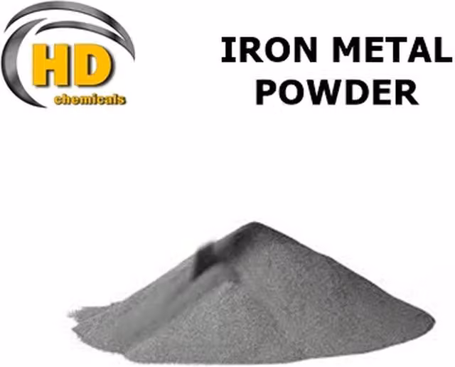 HD Chemicals LTD Iron Metal Powder, Silver/Grey, 100g
