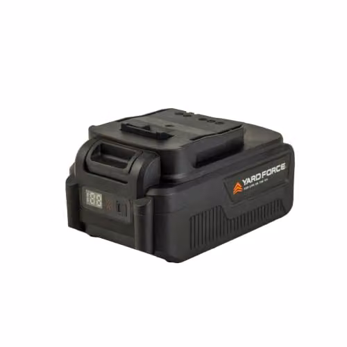 Yard Force 20V 4.0Ah Battery in Black, Compatible with CR20 Range