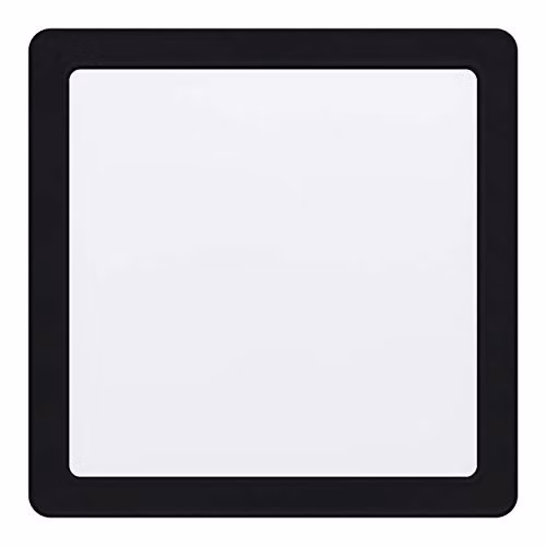 Loops Square Black Recessed LED Downlight 16.5W