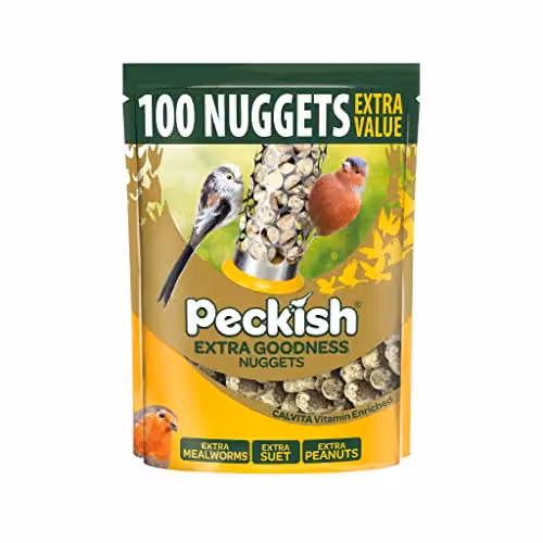 Peckish Extra Goodness Suet 100 Nuggets Pouch – 1