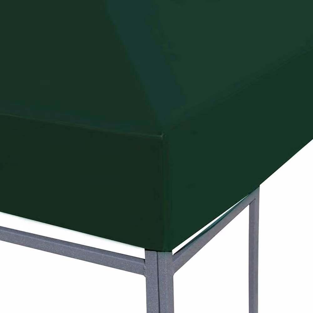 Berkfield Home Green Polyester Gazebo Top Cover – 3