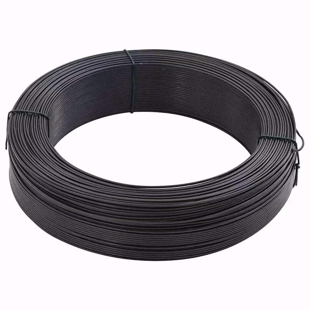 Berkfield Home Plastic Coated Steel Fence Binding Wire, Anthracite Black, 250 m, 1.6/2.5 mm – 4