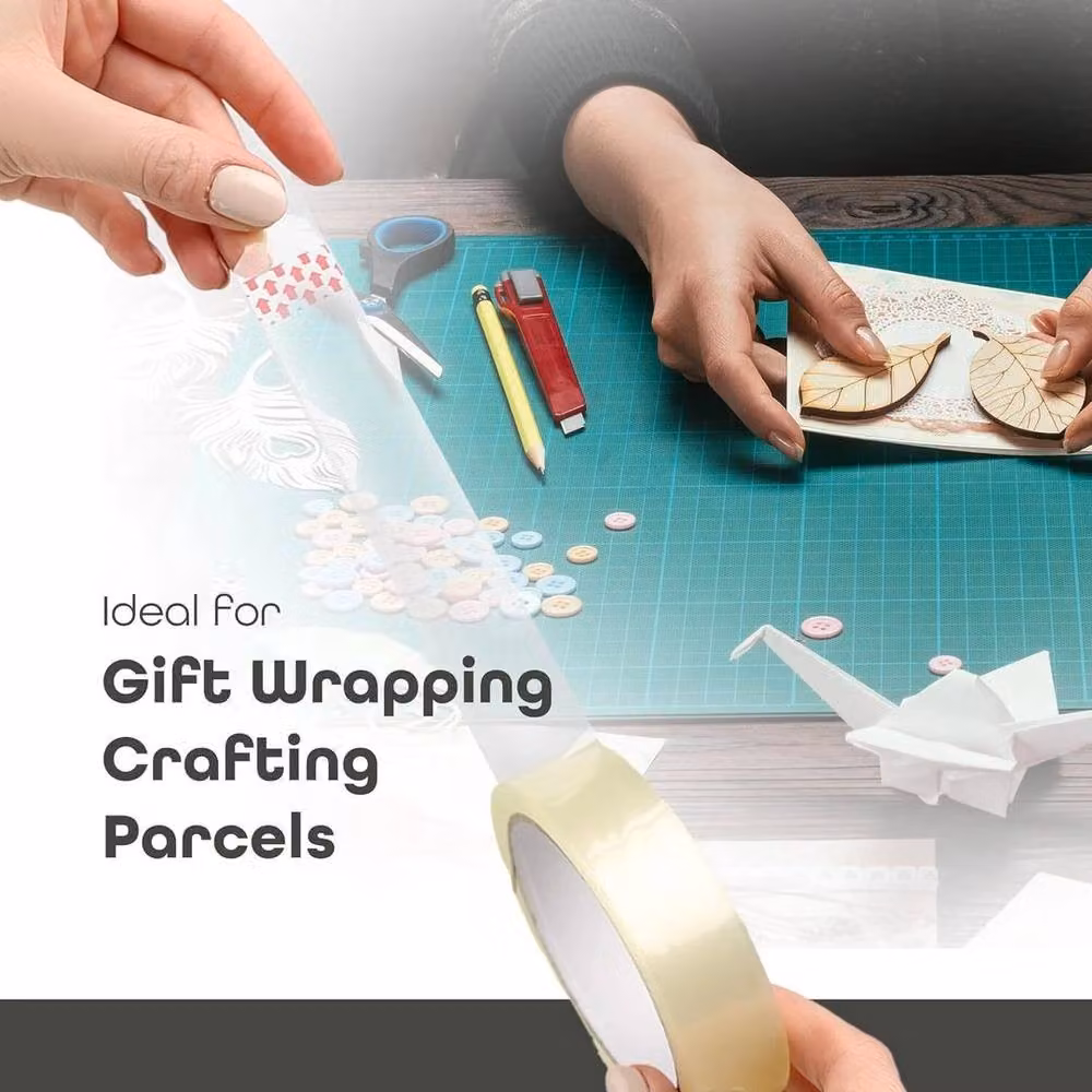 SPETLEK Transparent Multipurpose Packaging Tape, Width: 52 mm, Length: 10000 mm – 3