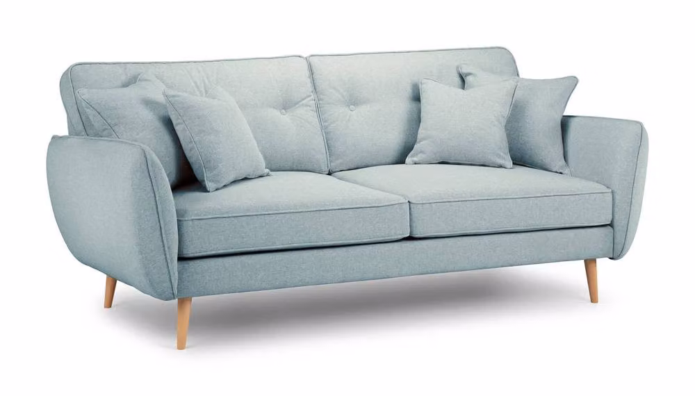 The Great Sofa Company Ailis Large Upholstered Sofa in Turquoise Faro Aqua – 2