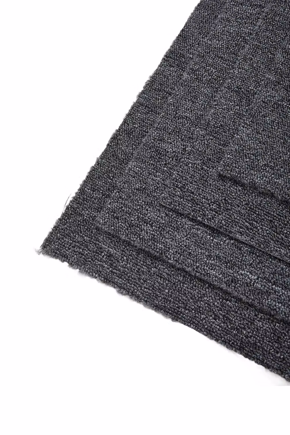 Living and Home 20-Piece Asphalt Backed Polypropylene Carpet Floor Tiles in Grey, W/D: 50 x 50 cm – 4