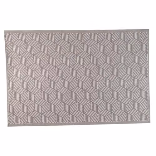 mysmartbuy Alfresco Mat Geometric Patterned Rectangular Outdoor Garden Rug in Grey and Red, W/D/H: 180 x 120 cm – 2