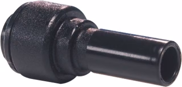 John Guest Speedfit 15mm Stem to 12mm Reducer, Grey (Pack of 4)