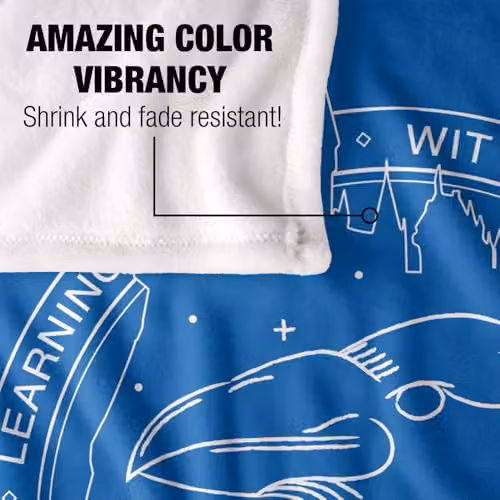 LOGOVISION Harry Potter Ravenclaw Line Art Badge Super Soft Fleece Throw Blanket, Multicolour, W: 127.0 cm, D: 152.4 cm – 3