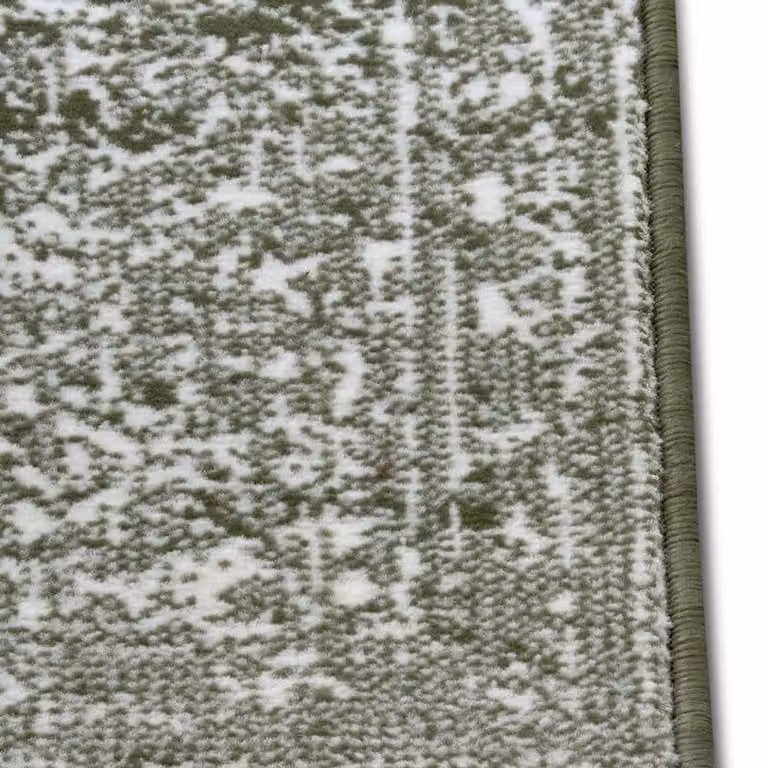 THE RUGS Velours Meridional Vintage Oriental Green Living Room Rug W: 235 cm, L: 320 cm