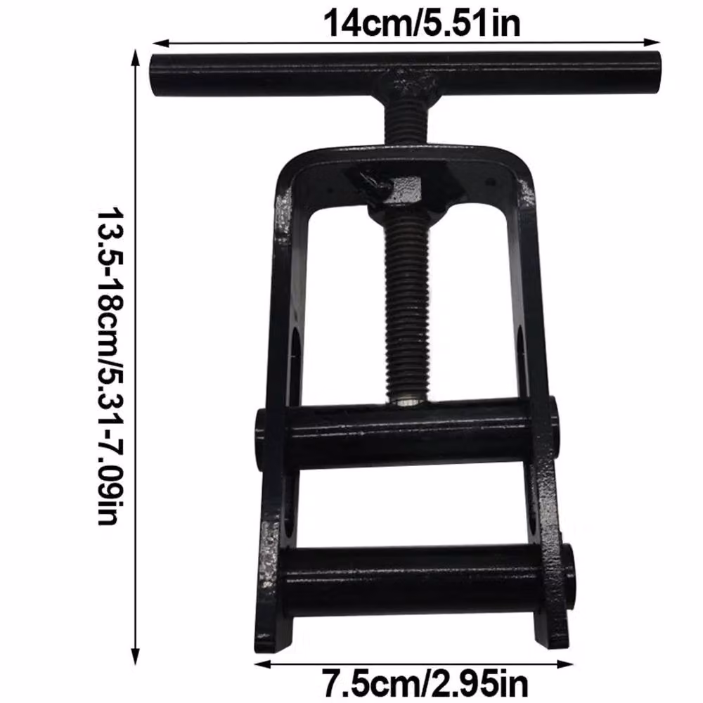 Nordara Squeeze Off-Tool for 0-32mm MDPE Pipe, Black Plastic Plumbing Clamp – 2