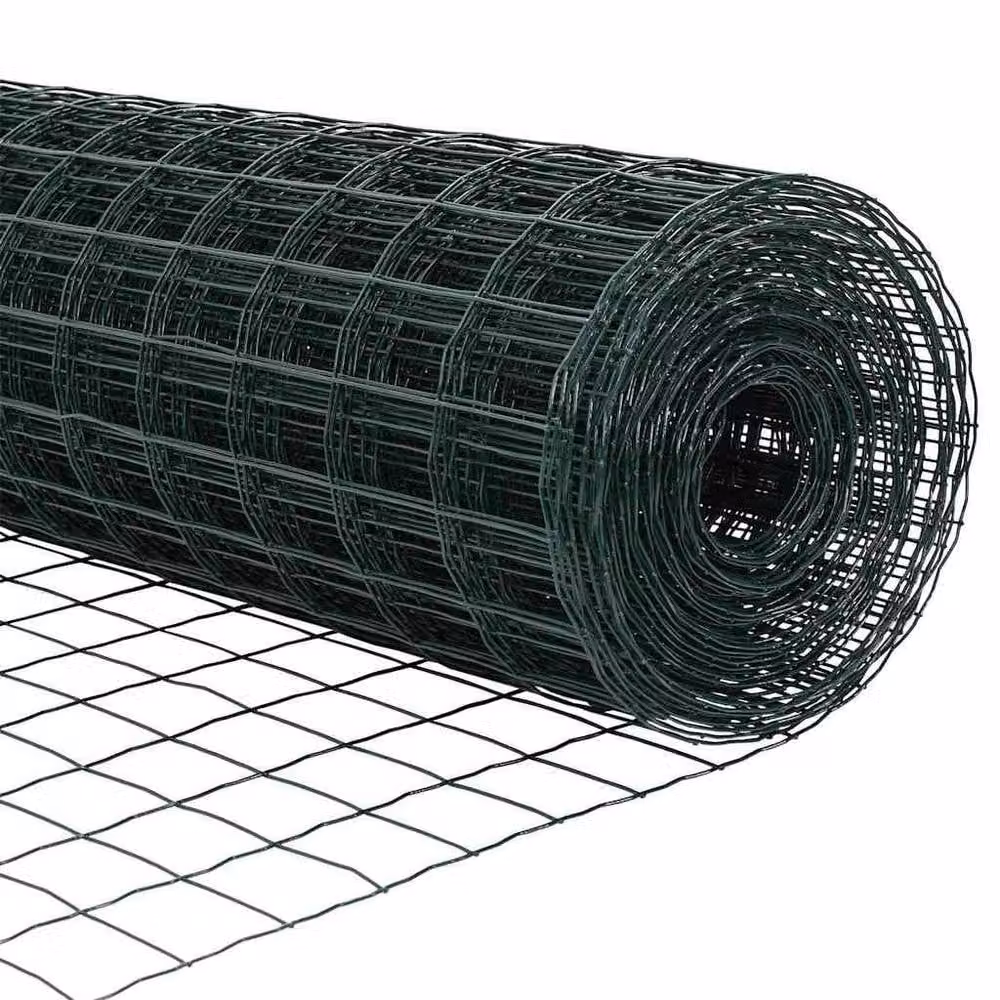 Berkfield Home Euro Fence in Green Galvanised Steel with 13 Spike Posts, W: 25 m, H: 1.2 m – 6