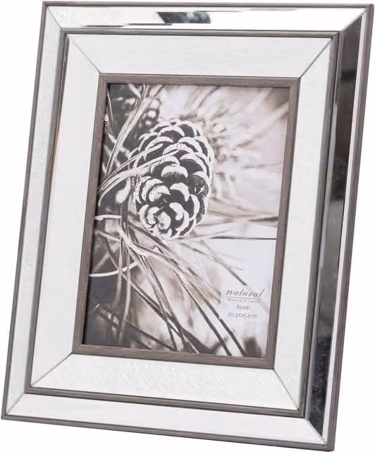 Hill Interiors Tristan Single Rectangular Wood Photo Frame, Brown, 10 x 15 cm – 1