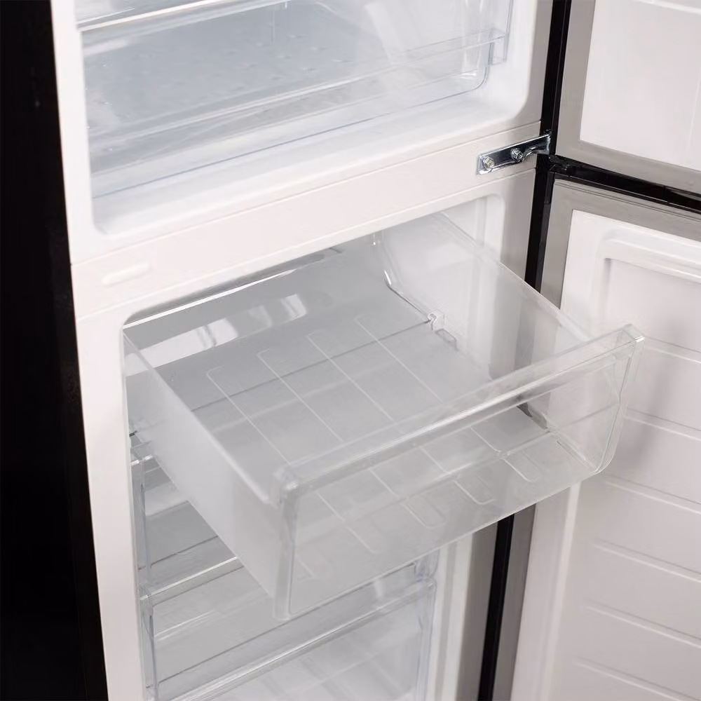 Willow 254L Black Freestanding Fridge Freezer with Water Dispenser, W/D/H: 55 x 54 x 175 cm – 5