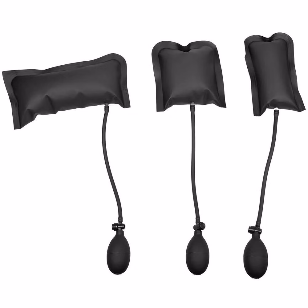 FLAVORA Inflatable Air Wedge Pump Bag Set in Black, W: 52 cm, H: 100 cm – 2
