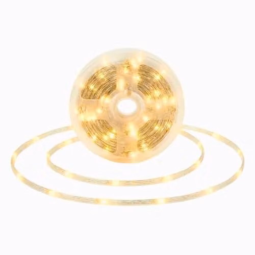 Shatchi Warm White LED Fairy String Lights with 100 LEDs and Timer, 10m Gold Leather-Thread Wire, IP44 Waterproof for Indoor and Outdoor Christmas, Party and Wedding Decor