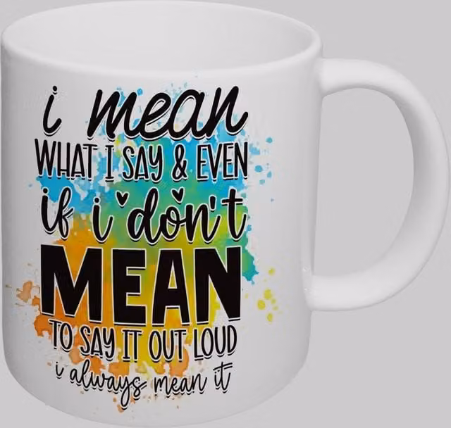 Simply Stunning Mugs Handcrafted White Ceramic Mug with Funny Quote