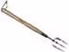 Kent & Stowe Stainless Steel Hand Border Fork in Beige