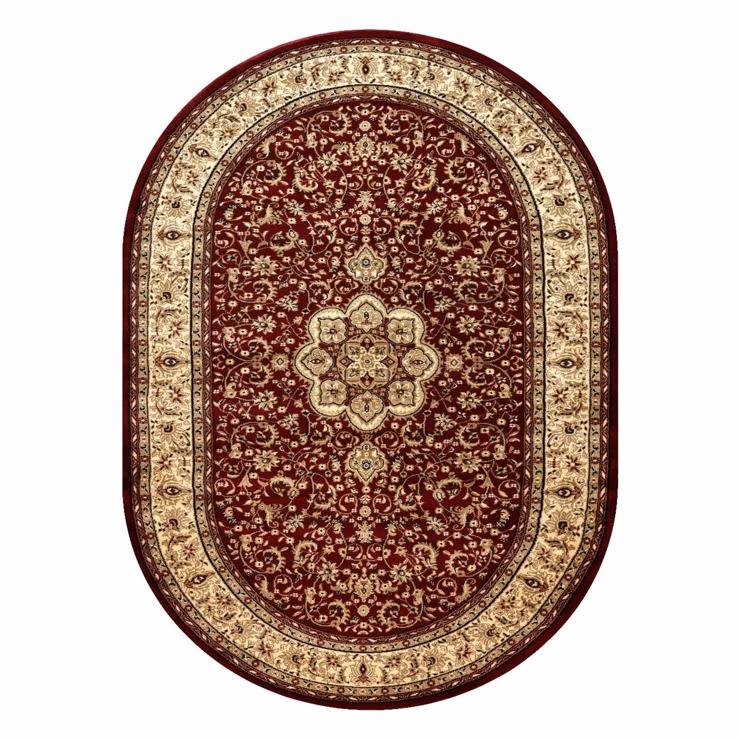 RugsX Royal Oriental Red Rectangular Rug, W: 150 cm, L: 250 cm – 2