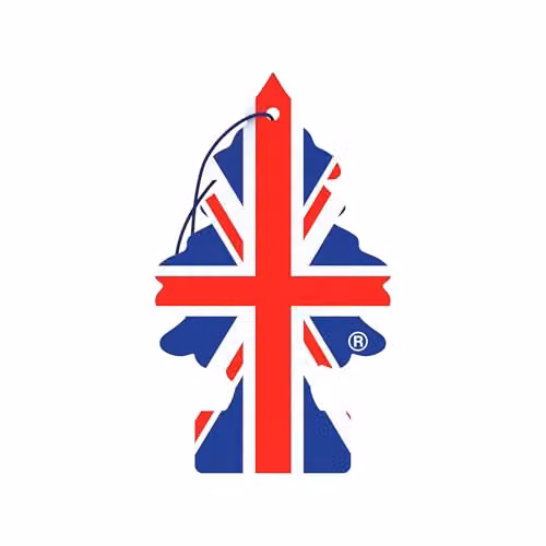 Little Trees Air Freshener in Red, White and Blue for Car, Home, Boat or Caravan