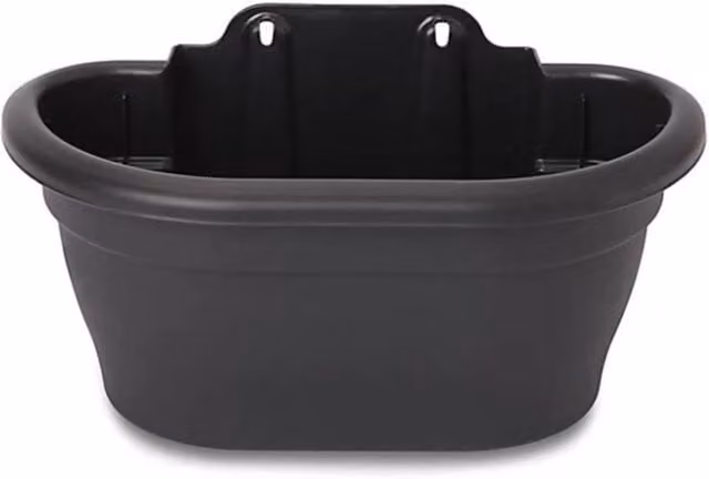 KDMD Black Wall Hanger Bell Trough 2 Pack – 1