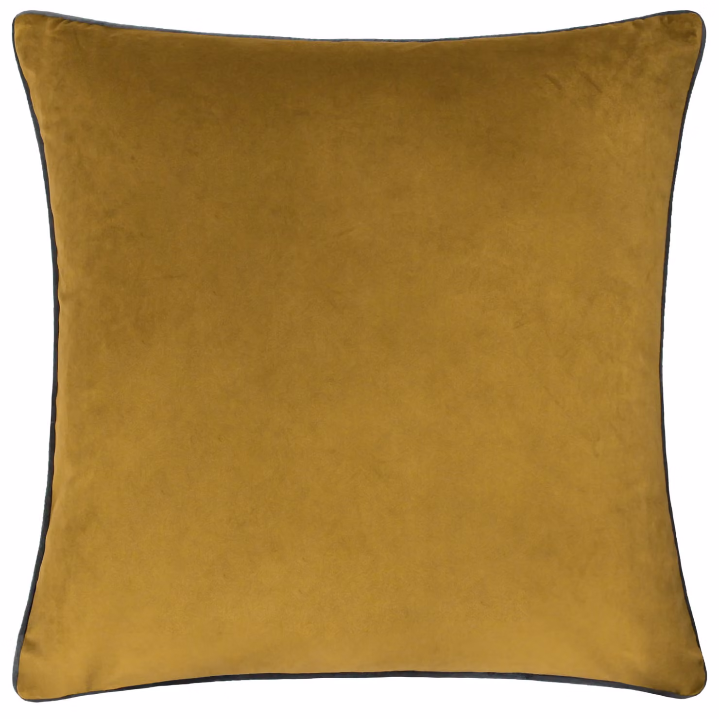 Furn Meridian Velvet Piped Cushion in Gold, W/D/H: 55 x 55 x 55 cm – 5