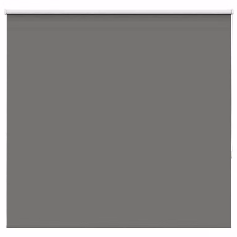 Berkfield Home Grey Blackout Roller Blind, Thermal Insulating Polyester Fabric, W: 160 cm, H: 130 cm