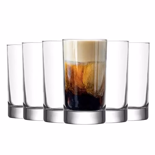 LAV Ada Shot Glasses, 150ml, Transparent, Pack of 12