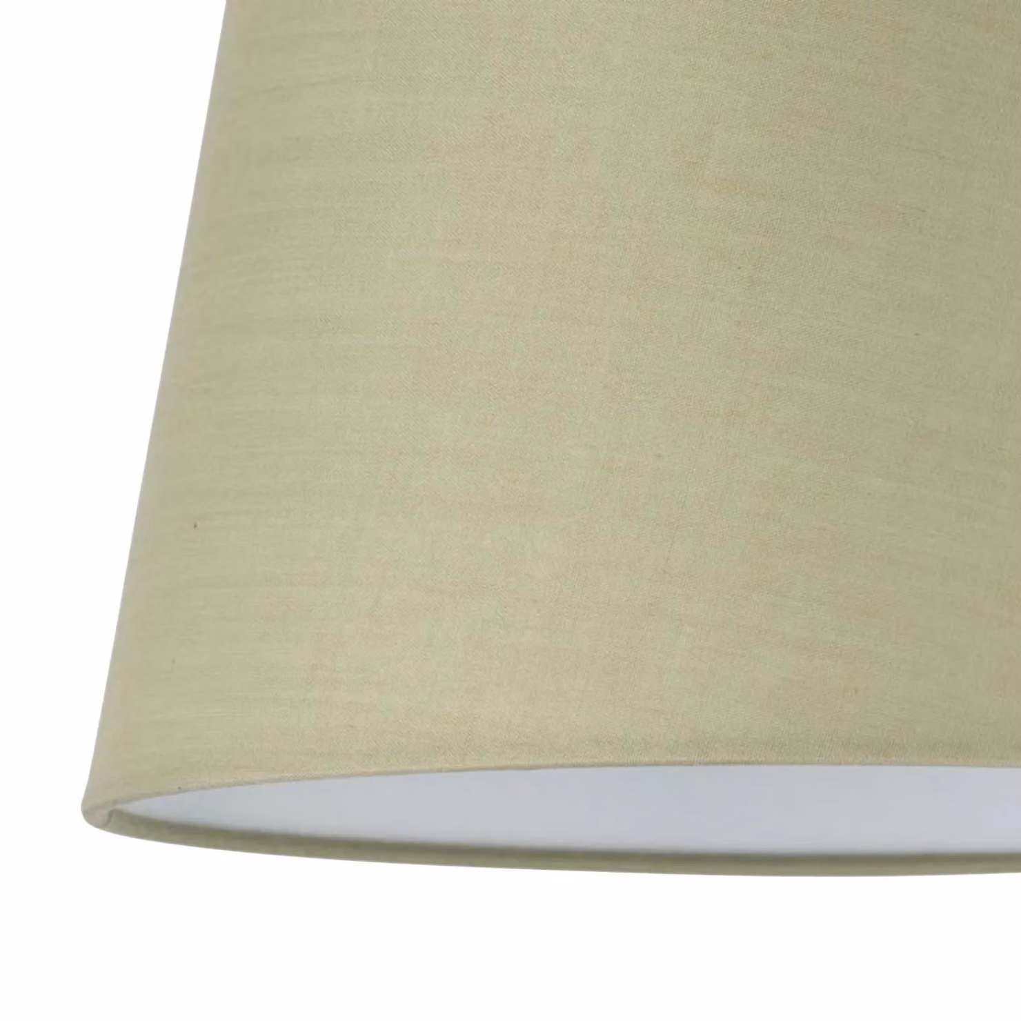 First Choice Lighting Green Cotton Tapered Cylinder Pendant Lamp Shade, Diameter: 23 cm – 2