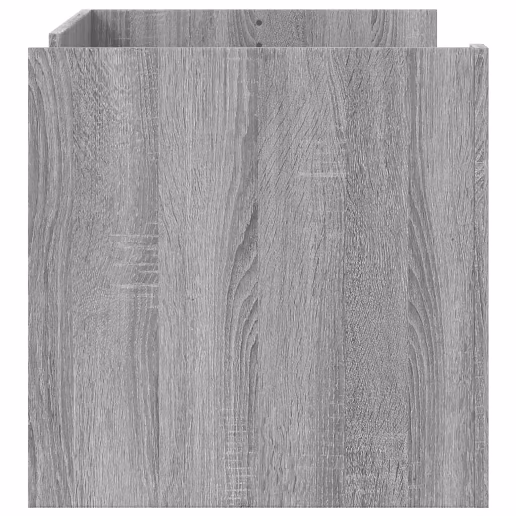 Berkfield Home Grey Sonoma Coffee Table in Engineered Wood, W: 100 cm, D: 50 cm, H: 50 cm – 3