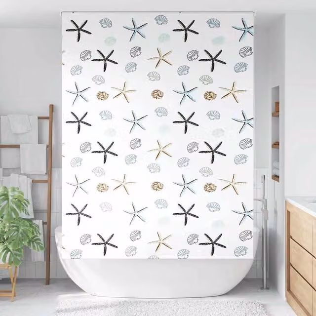 Berkfield Home Opaque White Shower Roller Blind, W/H: 160 x 240 cm