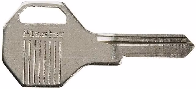 Master Lock Key Blanks in Silver and Multicolour