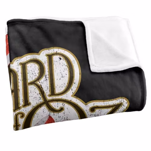 LOGOVISION The Wizard of Oz Logo Silky Touch Super Soft Fleece Throw Blanket, Multicolour, W: 127 cm x D: 152 cm – 2