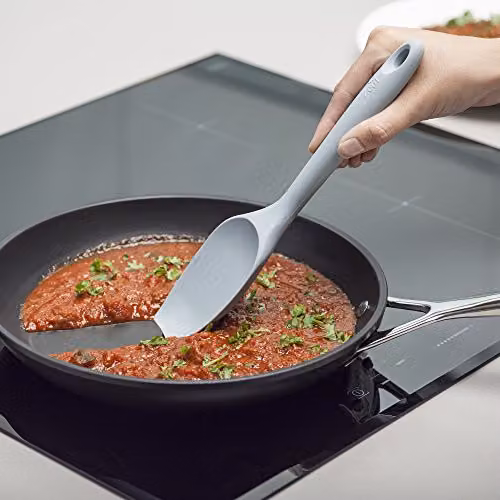 Zeal Blue Silicone Non-Scratch Spatula Spoon, 26 cm – 5