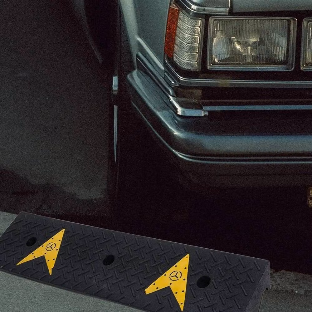Havendro Black Rubber Ramps for Caravans, Trucks, Garages and Wheelchairs, 2 x 100 cm – 5