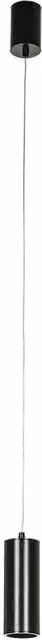 Netlighting Moldes Medium BL Slim Pendant Light in Black with 4000K Neutral White LED – 1