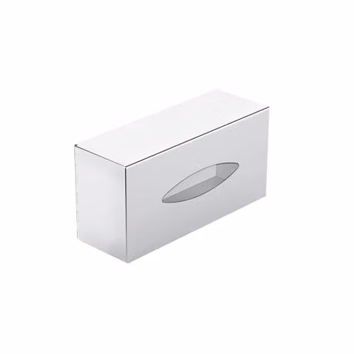 COSMIC Architect Sp Stainless Steel Tissue Dispenser for Wall or Countertop, Silver, W/D/H: 26.0 x 13.0 x 13.0 cm